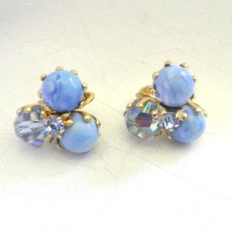 Vintage Blue Earrings